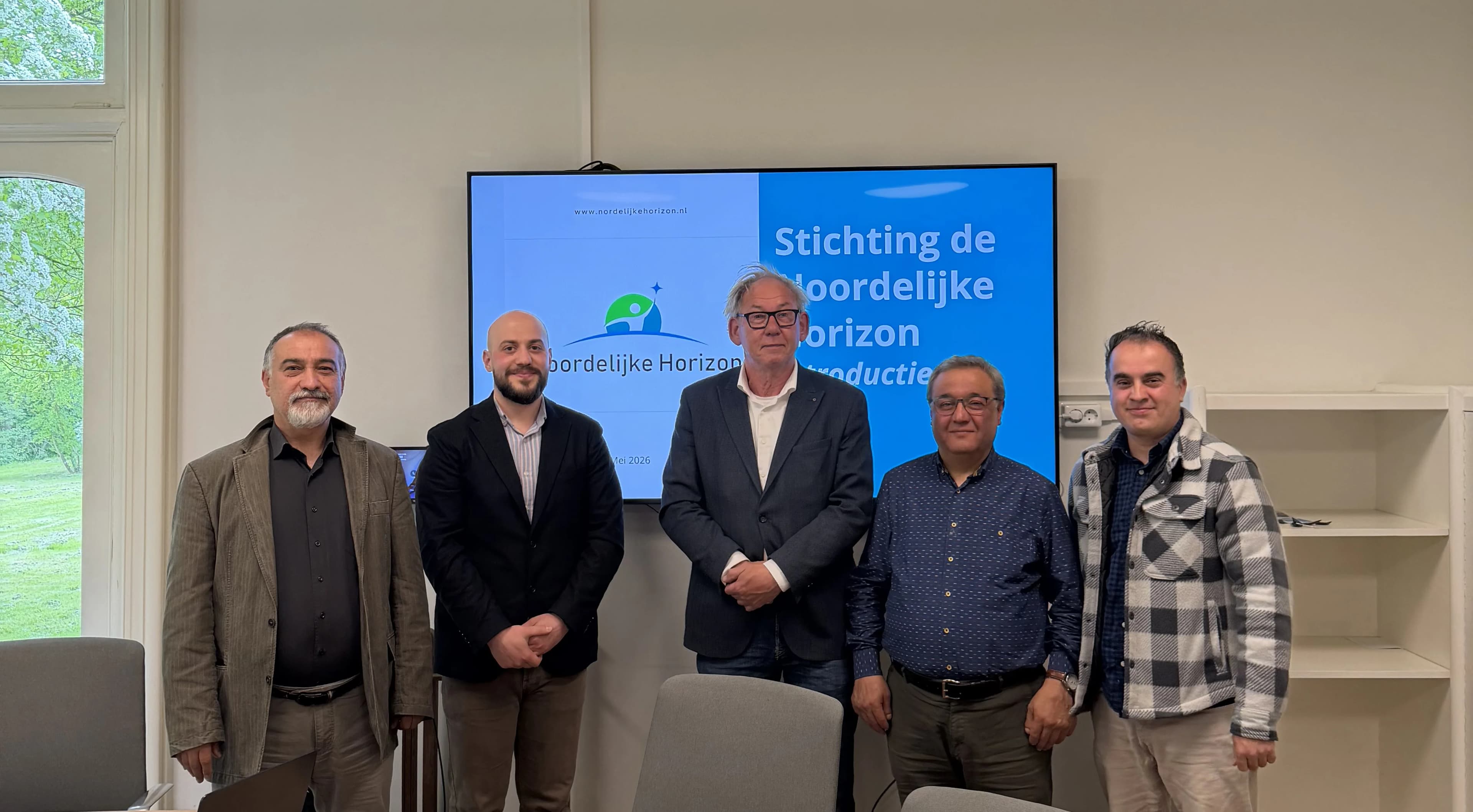 Bezoek aan de wethouder van Het Hogeland op 12 mei
